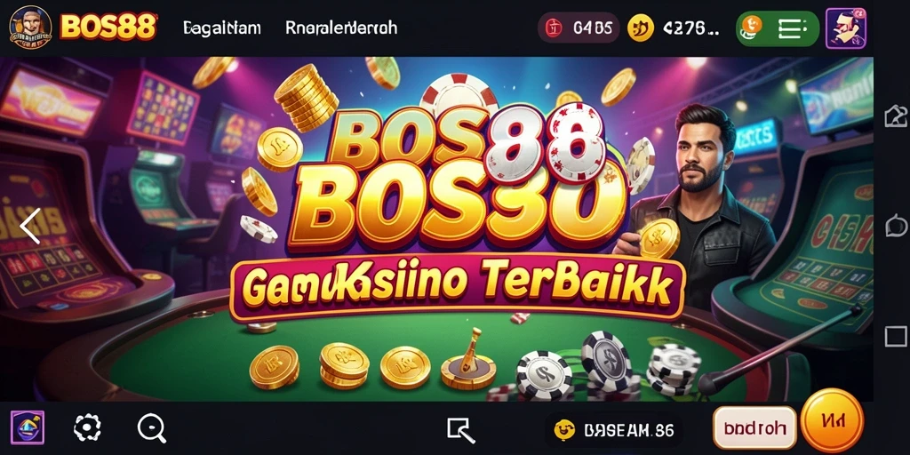 Tampilan menarik dari gameplay Kasino di BOS88 yang menegangkan.