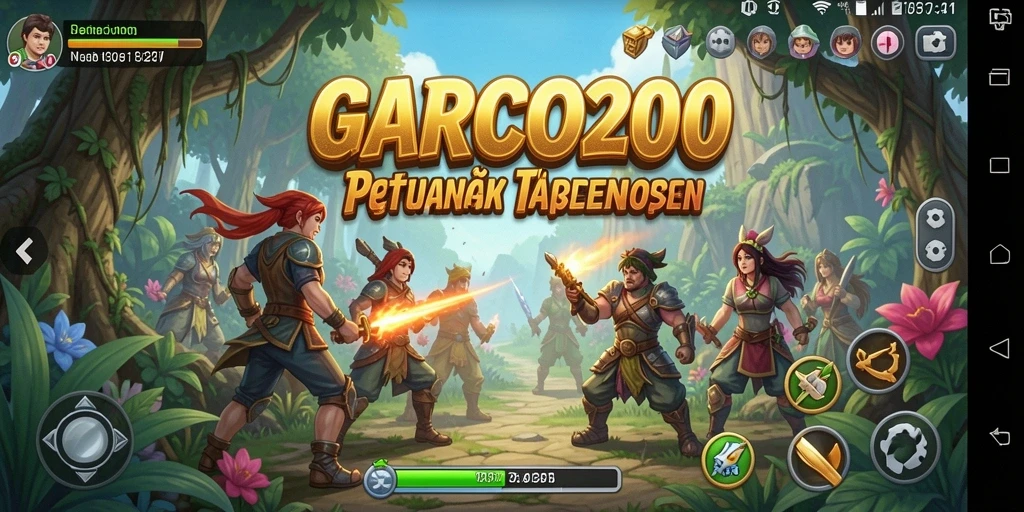 Tampilan gameplay petualangan GARCO200 yang memukau dan beragam.