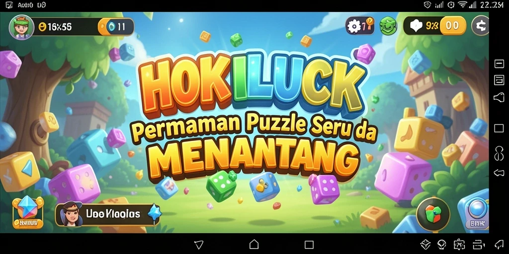 Screenshot gameplay HOKILUCK dengan tantangan Puzzle yang menarik.