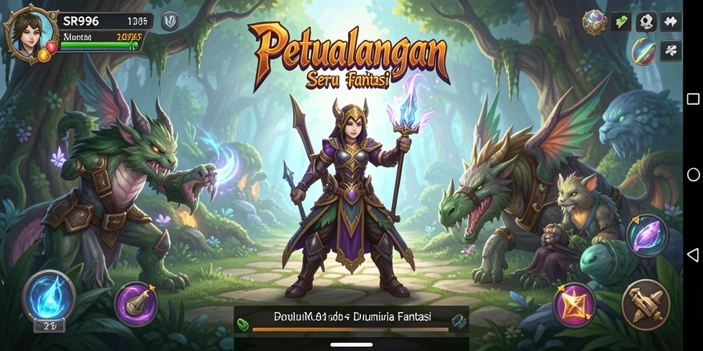 Tampilan gameplay <strong>SR996</strong> menampilkan petualangan seru di dunia yang menakjubkan.