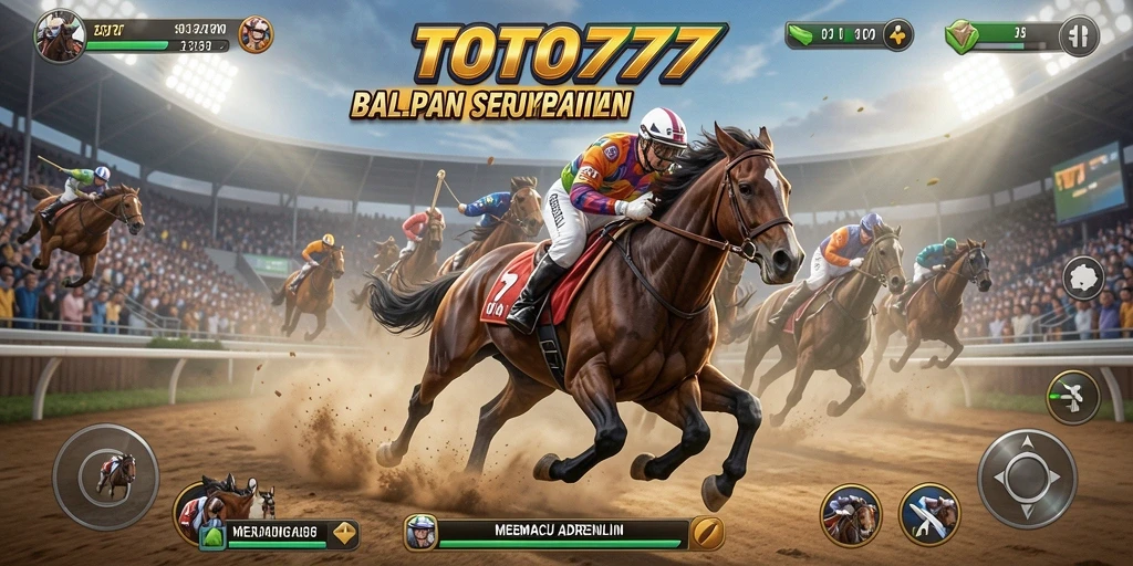 Tampilan permainan balapan yang mendebarkan di TOTO777.