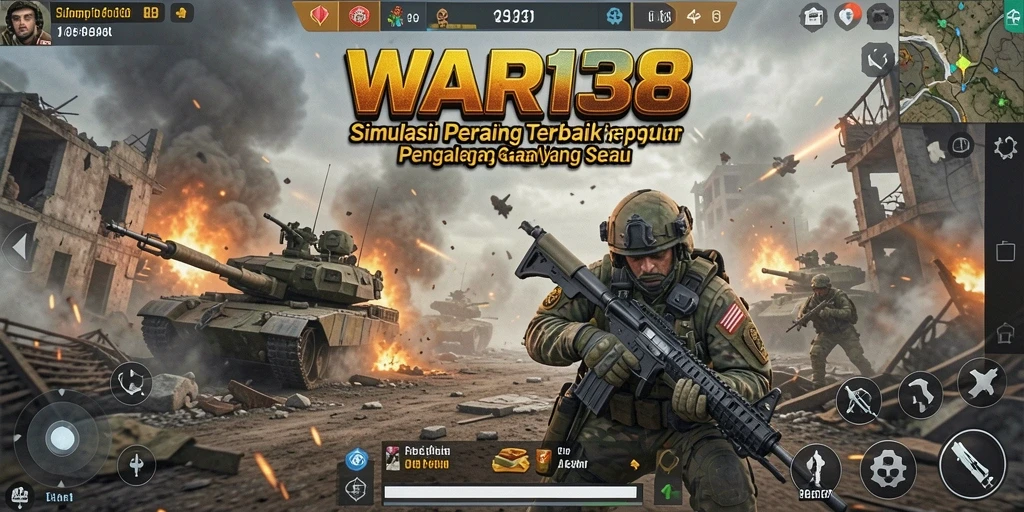 Gameplay seru di <strong>WAR138</strong> yang menampilkan pertempuran strategi.